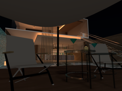 音が流れる隠れ家