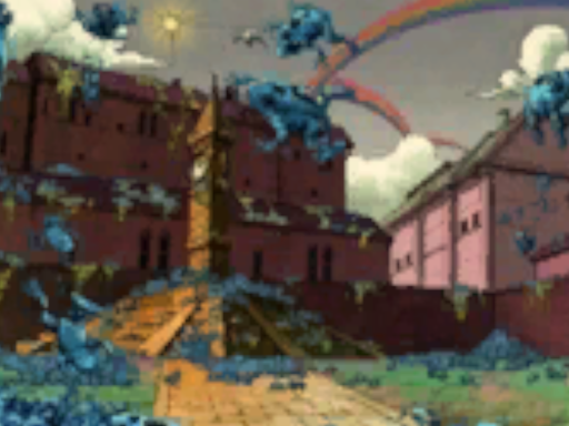 Stone Ocean Courtyard