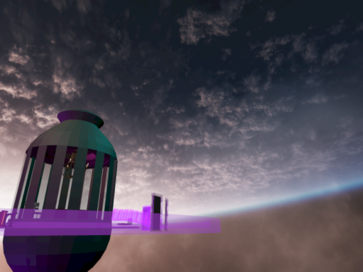 glowing lights 360 degree