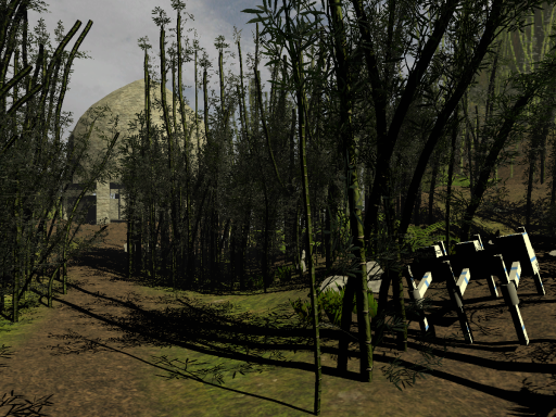 Skywalker's training temple