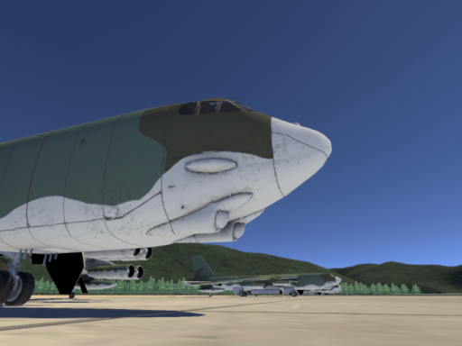 Laplus販売機体展示飛行場