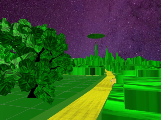 Follow the Yellow Brick Road