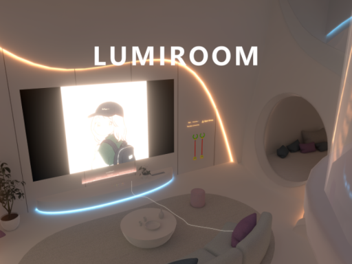LumiRoom but Nothing here