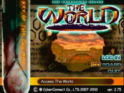 ［The World］ R․1