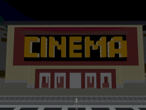 Minecraft Cinema TEST