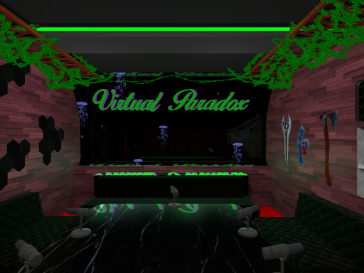 Virtual Paradox podcast room