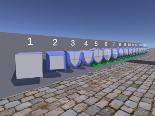 Simple head topology