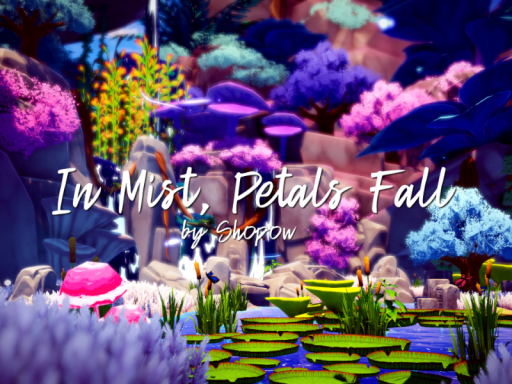 In Mist‚ Petals Fall