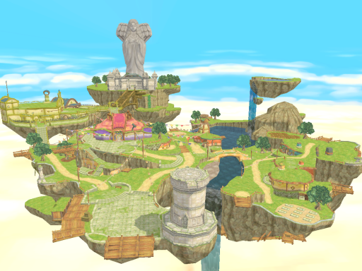 Zelda Skyward Sword - Skyloft