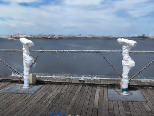 大さん橋の展望付近 （3DGS）