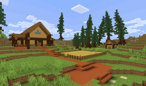 Minecraft˸ Cottage in Valley