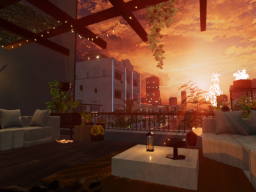 Urban Afternoon Path