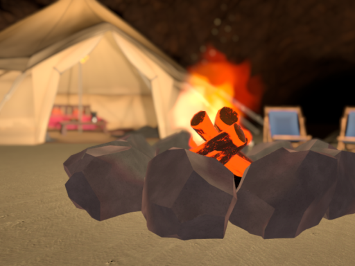 Cave camp