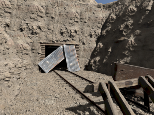 Quixel Mine Entrance