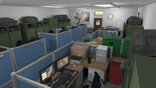 7간부연구실 - Office 7th