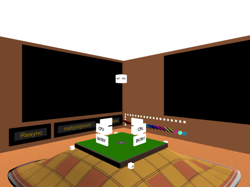 麻雀部屋 - Mahjong Room