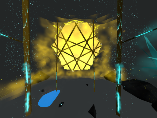 Chill cave with music