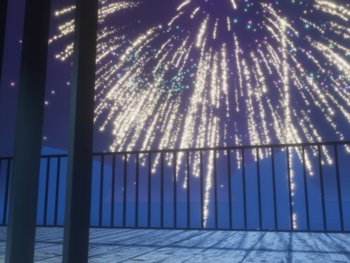 Preserved fire flower