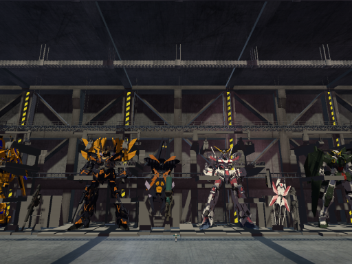 GunDam hangar