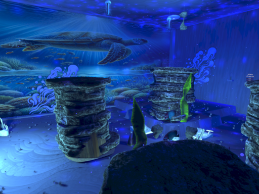 Underwater Cave （AI Generated）