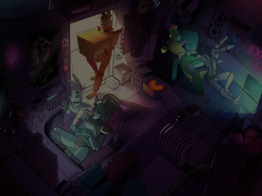 Glamrock bonnie's avatar world