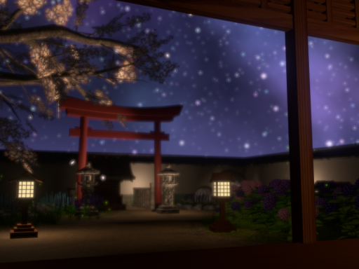 夏目友人帳のBGMが流れるワールド 夏（ホームワールド用）