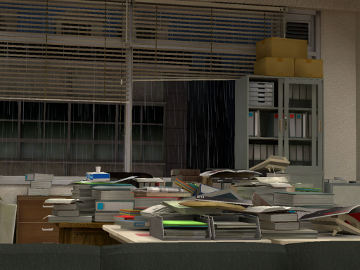 Akiyama's Office - Rainy