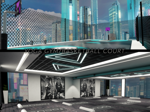 Basketball Yoga Workout Gym