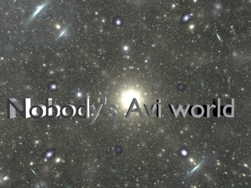 Nobody's NEW AVATAR WORLD
