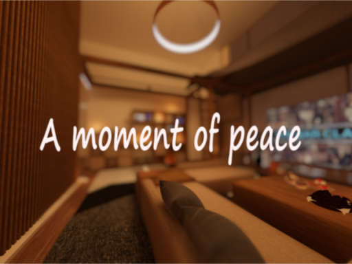 A moment of peace
