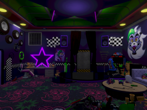 Roxy's greenroom