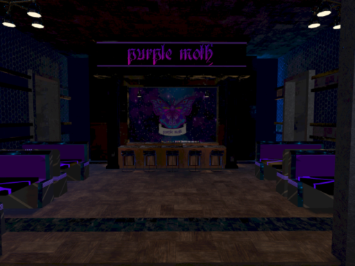 purple moth bar