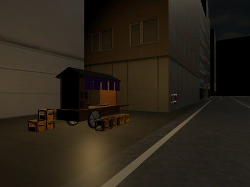 名前の見えない屋台 Hide name Yatai