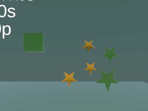 シンプルな星集めワールド