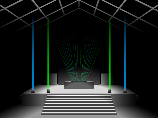 レーザーハープ Laser Harp