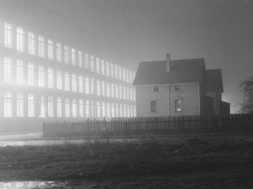 Textile Mill at Night