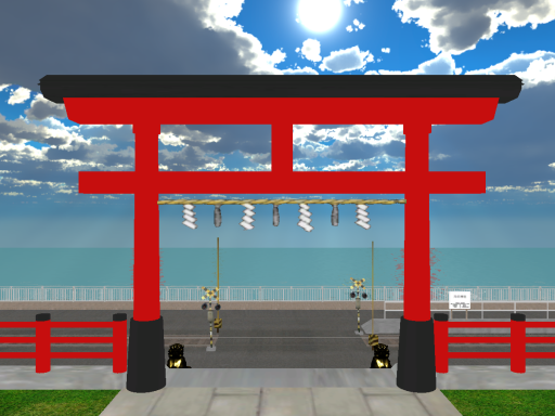 coastal shrine ［CN⁄JP⁄EN］