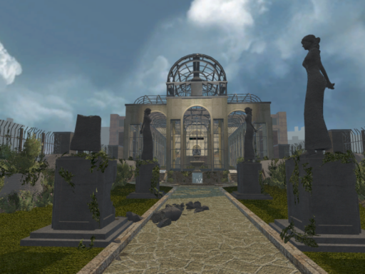 Drakengard ＆ NieR Avatars - Shadowlord's Castle Garden