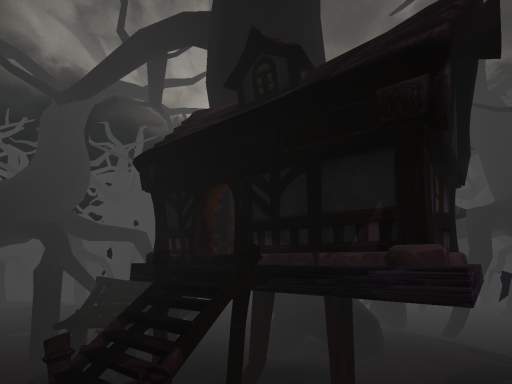 Swamp of the kikimora