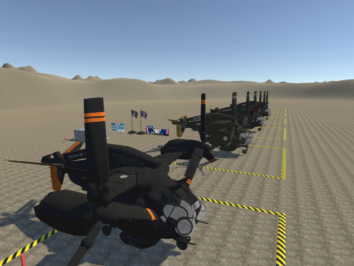 Fallout Flight tests