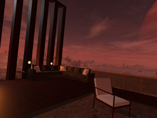 Chilling lounge on Mars