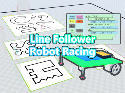 Line Follower Robot Racing