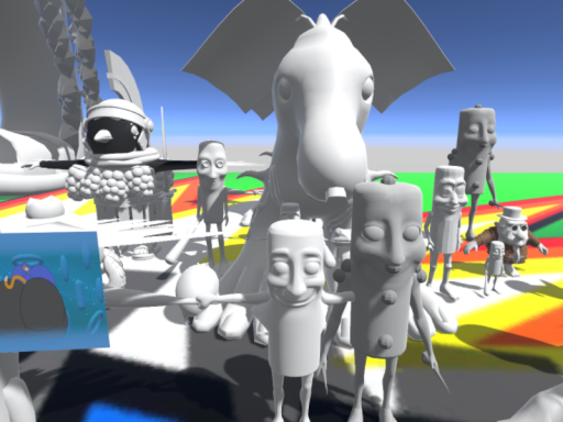 all italian brainrot animals in one secene