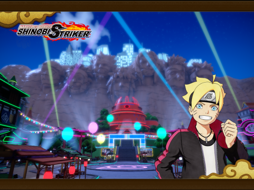 Konoha Hub - Night - Shinobi Striker