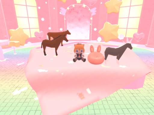 super star daycare dressing room