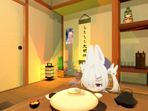 おもちちゃんとお正月 ⁄ New Year's Day with Omochi-Chan