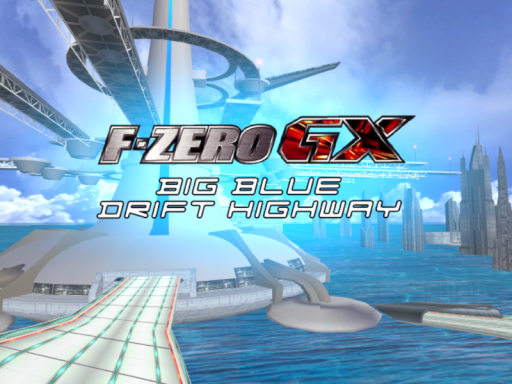 F-Zero GX Big Blue Drift Highway