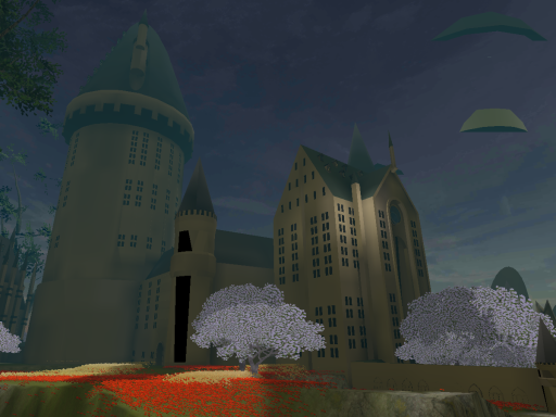 Harry Potter Hogwarts Castle and Lounge area