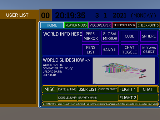 UDON MENU TESTING GROUNDS
