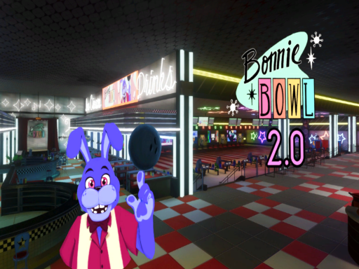 Bonnie Bowl｜ FNAF˸ Security Breach ∗WORKING BOWLINGǃ∗